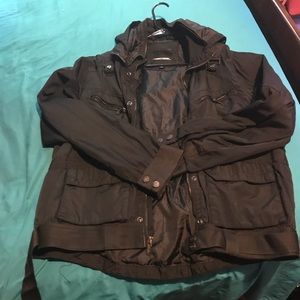 Men’s hooded jacket never been used